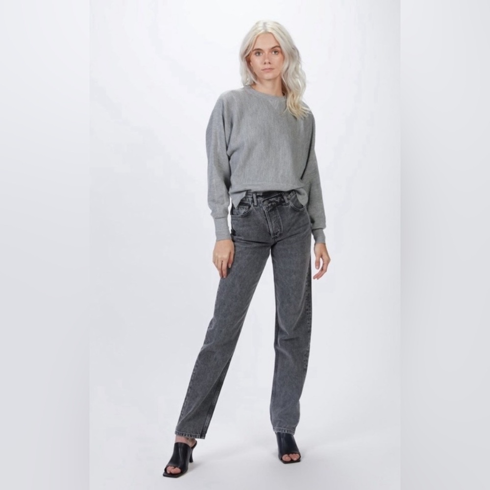 BOYISH the Casey rigid denim criss cross